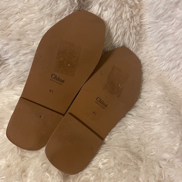 Chloe Logo Slide Sandal - Picture 3 of 5